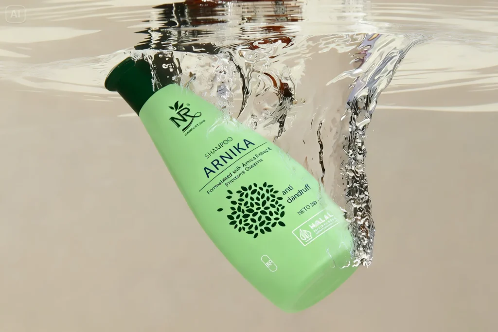 NR Arnika rekomendasi shampo anti ketombe